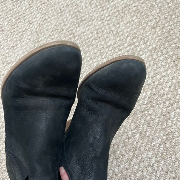 Miz mooz black ankle booties boots size 39 leather - Picture 9 of 13